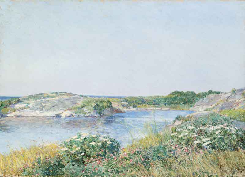 Childe Hassam The Little Pond Appledore